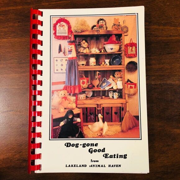 Vintage Cookbook "Dog-gone Good Eating" 1991 - Picture 1 of 7